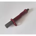 Lábtartó cső, jobb, piros lakkozott, Jawa 250 Perak