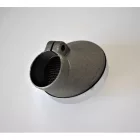 Légszűrő, komplett, krómozott, bemenet 35mm, Jawa Perak, Kyvacka