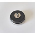 Üveg prizma, piros, alumínium kerettel, M6 csavarral, Ø55mm, Jawa, ČZ