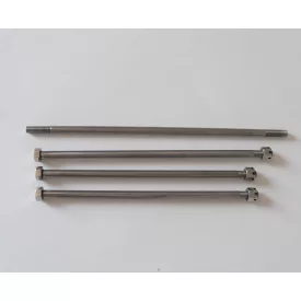   Első villa tengelyek, 4 db, korrózióálló, polírozott, Jawa 175/250 Special