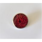 Üveg prizma, piros, polírozott korrózióálló kerettel, Ø53 mm, Jawa, ČZ