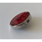 Üveg prizma, piros, polírozott korrózióálló kerettel, Ø53 mm, Jawa, ČZ