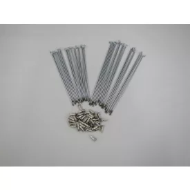   Küllő készlet / 36 db, hátsó kerék, krómozott, ČZ 125/150 C