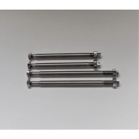   Első villa tengelyek, 4 db, korrózióálló, polírozott, Jawa 350 SV