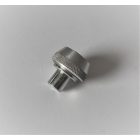 Menetes cső és dísz-anya: olajtömlő, motor első, galvanizált, Jawa 500 OHC