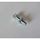 Bowden állító csavar anyával, galvanizált, M8x30mm, Jawa, ČZ