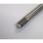 Kerék tengely első, korrózióálló, polírozott, Jawa 500 OHC