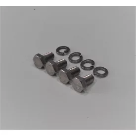   Csavarok alátétekkel kipufogódob tartó, M8, korrózióálló, Jawa Kyvacka, Panelka