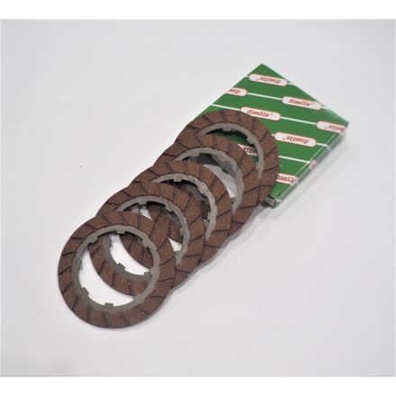 Kuplung lamellák, ferde, 5 db, DUELLS, Jawa Perak, Kyvacka