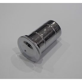   Tanksapka mérőpohárral, menetes, eredeti, felújított, új krómozott, Jawa Villiers, Special