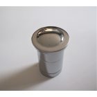 Tanksapka mérőpohárral, menetes, eredeti, felújított, új krómozott, Jawa Villiers, Special