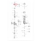 Tolattyúház zárógyűrű, alumínium, AMAL 76/276-114R
