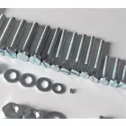 Csavarkészlet motorblokkhoz, galvanizált, Jawa 350/634