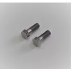 Kormány rögzítőcsavarok, 2 db, korrózióálló/polírozott, Jawa Villiers, Special