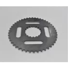 Hátsó lánckerék 46 fogas, nyers, Jawa Kyvacka