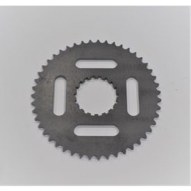 Hátsó lánckerék 47 fogas, nyers, Jawa Kyvacka