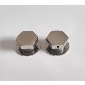   Első teleszkóp zárócsavarok, oldalfurattal, korrózióálló, polírozott, Jawa, ČZ