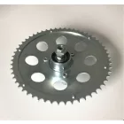 Hátsó lánckerék komplett 55 fogú, galvanizált, Jawa 50 typ 05/20/21/23