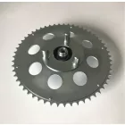 Hátsó lánckerék komplett 55 fogú, galvanizált, Jawa 50 typ 05/20/21/23