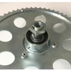 Hátsó lánckerék komplett 55 fogú, galvanizált, Jawa 50 typ 05/20/21/23