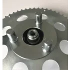 Hátsó lánckerék komplett 55 fogú, galvanizált, Jawa 50 typ 05/20/21/23