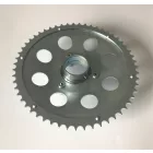 Hátsó lánckerék 55 fogú, galvanizált, Jawa 50 typ 05/20/21/23