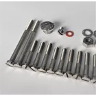 Motorblokkfedél csavarkészlet, korrózióálló/polírozott, Jawa / ČZ 175