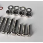 Motorblokkfedél csavarkészlet, korrózióálló/polírozott, Jawa / ČZ 175