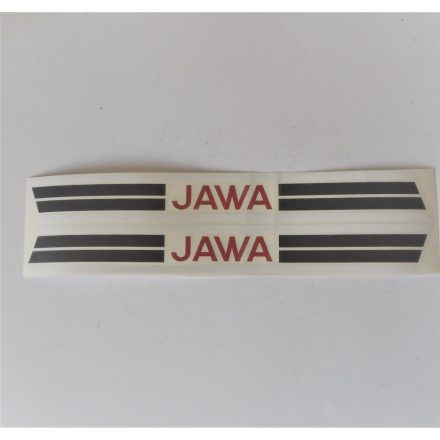 Matrica, Jawa logó az üzemanyagtankra, 28 cm, 2 db, Jawa 50 typ 20/21/23