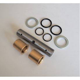   Perselyes hátsóvilla tengely, 20x105mm, bronz persely, alátét, gumigyűrűk, Jawa, ČZ 1954--