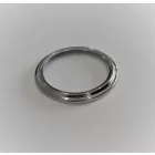 Kilométeróra keret, 80 mm, krómozott, Jawa Kyvacka