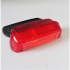 Hátsó lámpa burkolat gumitömítéssel, piros, PAV 40 utánfutó, ČZ 125-250