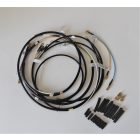 Elektromos kábelköteg és rajz, kürt nélkül, Jawa Babetta 210