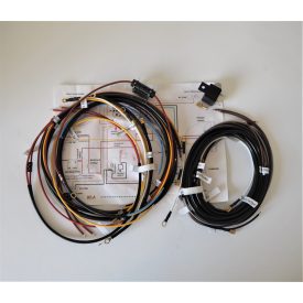   Elektromos kábelköteg és rajz irányjelzőkkel, csatlakozóval, VAPE, Jawa 250/350 Panelka