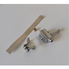 Kormányra szerelhető irányjelzőkapcsoló, krómozott, Jawa 175 Villiers