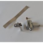 Kormányra szerelhető irányjelzőkapcsoló, krómozott, Jawa 175 Villiers