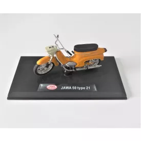 Makett: Jawa 50 typ 21 (sárga színű)