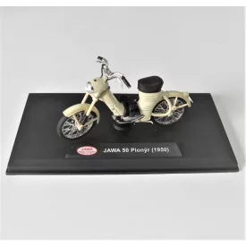 Makett: Jawa 50 typ 550 (vajszínű)