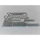 Csavarkészlet motorblokkhoz, galvanizált, Jawa 638-640