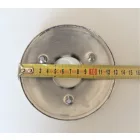 Első kerék díszlemez, polírozott, Jawa 50 typ 555