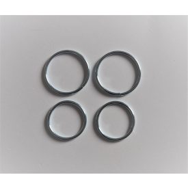   Porvédő szorítógyűrű első villához, 4 db galvanizált, Jawa 50