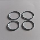 Porvédő szorítógyűrű első villához, 4 db galvanizált, Jawa 50