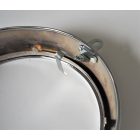 Fényszóró keret, krómozott, Jawa Kyvacka