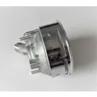 Kilométeróra, 120 km/h, krómozott keret, utángyártott, Jawa 250 Perak