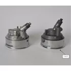 Kilométeróra, 120 km/h, krómozott keret, utángyártott, Jawa 250 Perak