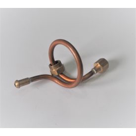   Benzincső karburátorhoz AMAL, felső töltésű, sárgaréz, Jawa Special