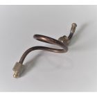 Benzincső karburátorhoz JIKOV, sárgaréz, Jawa Special