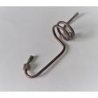 Benzincső karburátorhoz AMAL, alsó töltésű, sárgaréz, Jawa Special