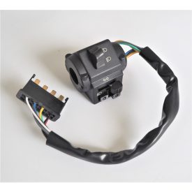   Lámpa, távolsági fényszóró, kürt kapcsolók, baloldali, műanyag, Jawa 634-640