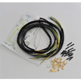   Elektromos kábelköteg és rajz irányjelzőkkel, Jawa Babetta 210